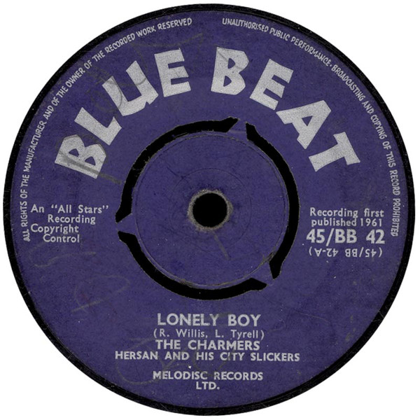 The Charmers, Hersan And His City Slickers* ‎– Lonely Boy