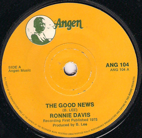 Ronnie Davis ‎– The Good News