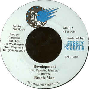 Beenie Man / Wickerman ‎– Development / Bad Weather