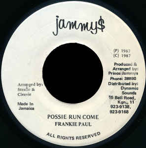 Possie Run Come