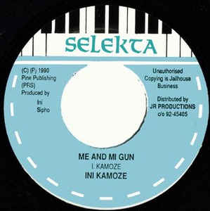 Ini Kamoze ‎– Me And Mi Gun
