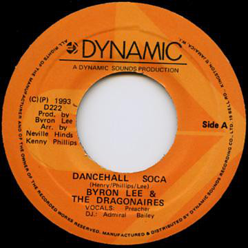 Byron Lee And The Dragonaires ‎– Dancehall Soca
