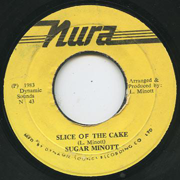 Sugar Minott ‎– Slice Of The Cake
