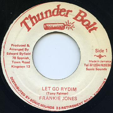Frankie Jones (2) ‎– Let Go Rydim