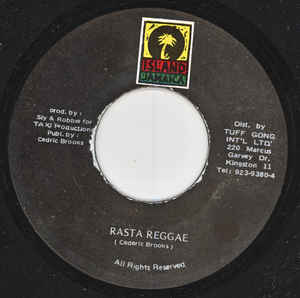 Sly & Robbie ‎– Rasta Reggae / Return Of The Armstrong