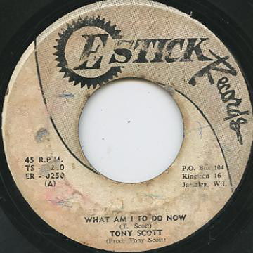 Tony Scott (3) ‎– What Am I To Do Now / You Still Got That Smile