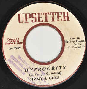 Jimmy* & Glen* ‎– Hyprocrits / Ninefinger Jerrylewis