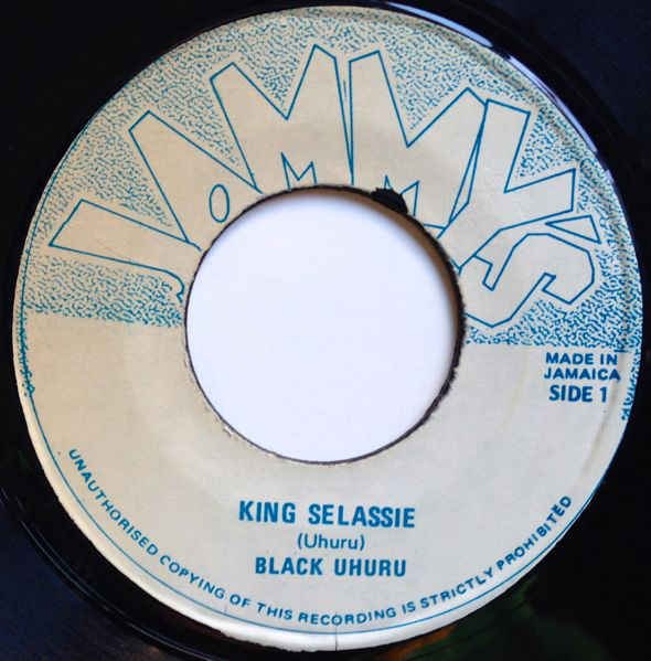 Black Uhuru ‎– King Selassie / Version (Zion Freedom)