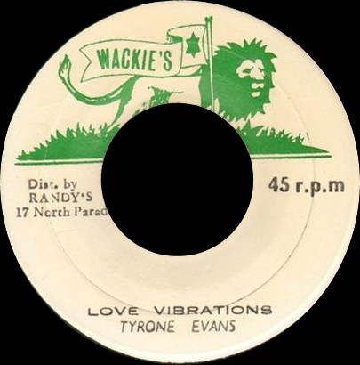 Tyrone Evans / Wackies All Stars* ‎– Love Vibrations