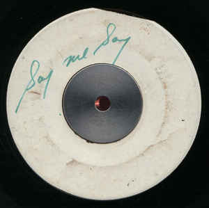 Justin Hinds ‎– Say Me Say / I Want It