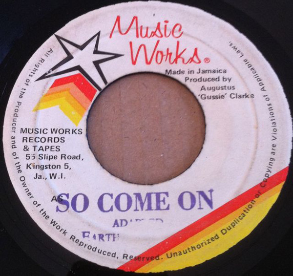 Earth Disciples ‎– So Come On