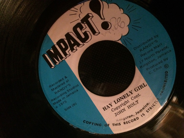 John Holt ‎– Hay Lonely Girl