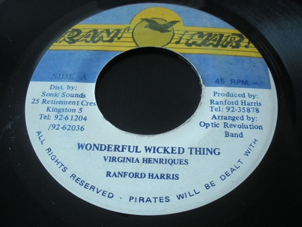 Virginia Henriques, Ranford Harris ‎– Wonderful Wicked Thing