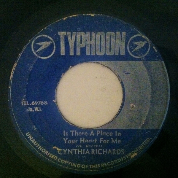 Cynthia Richards, The Typhoon All Stars ‎– Is There A Place In Y
