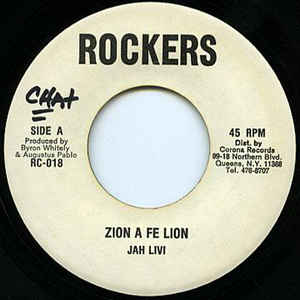 Jah Livi* ‎– Zion A Fe Lion